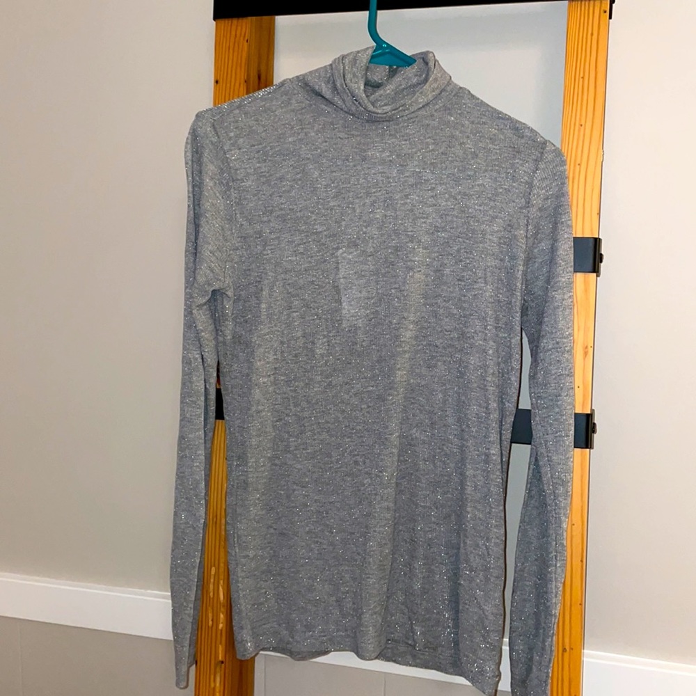 JCrew | Sparkly Turtneck